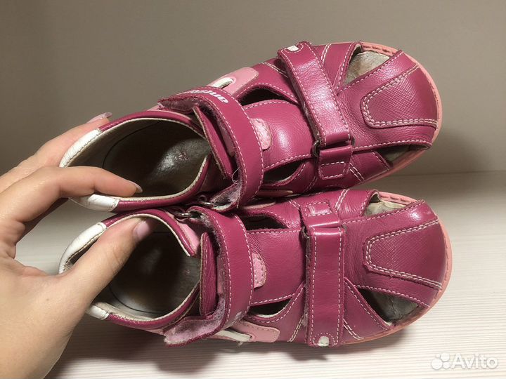 Сандалии в сад