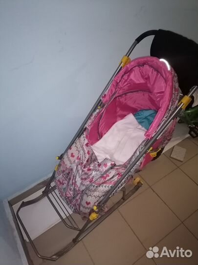 Санки коляска nika kids