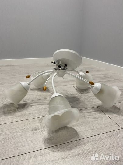 Люстра потолочная бу