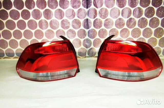 Volkswagen polo седан задние фонари