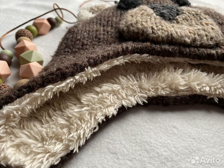 Детская демисезонная шапка, 6-12 месяцев