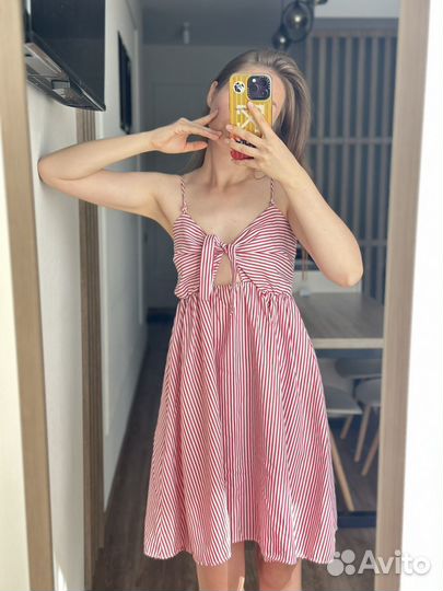 Сарафан полосатый