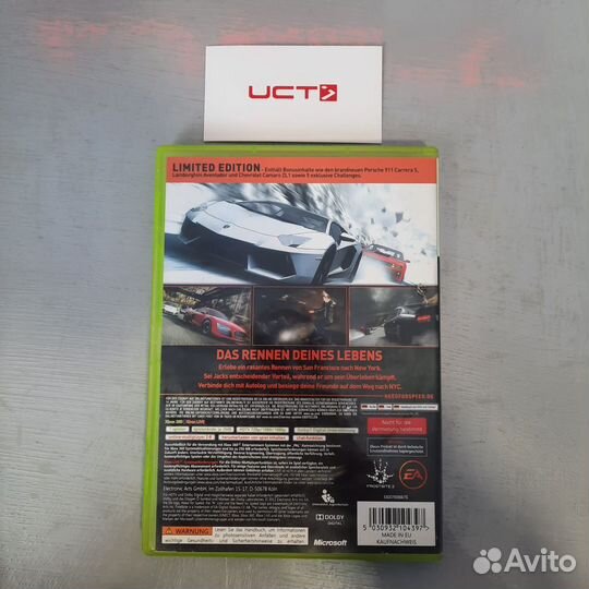 Игра need FOR speed THE RUN xbox 360