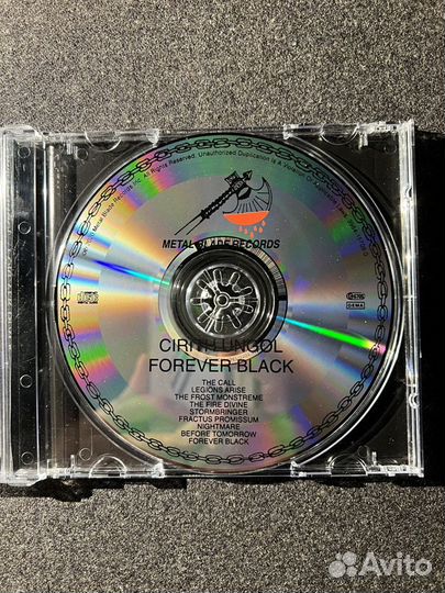 CD (rus) Cirith Ungol - Forever Black (2020)