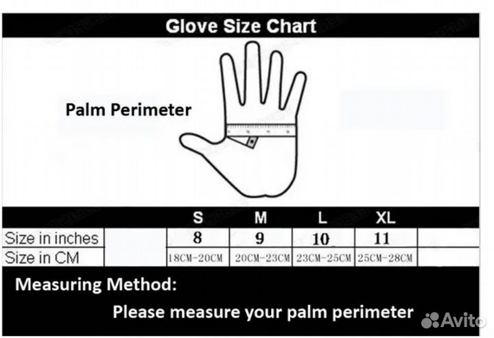 Мотоперчатки pro-biker новые размер XL (11)
