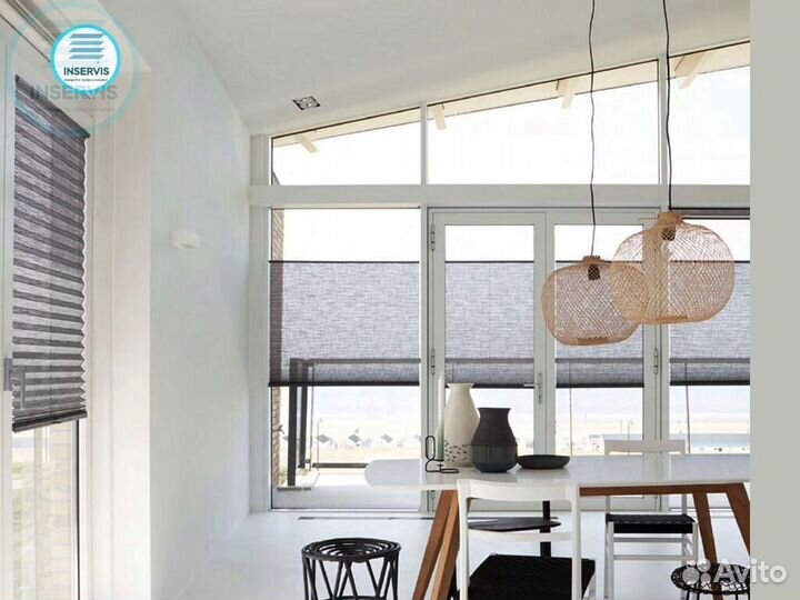 Жалюзи и рулонные шторы на окна