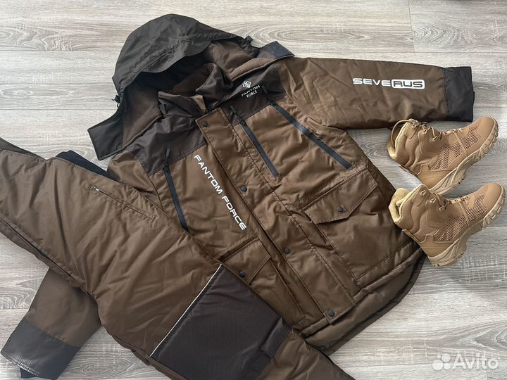 Зимний костюм для охоты, рыбалки Fantom force Seve