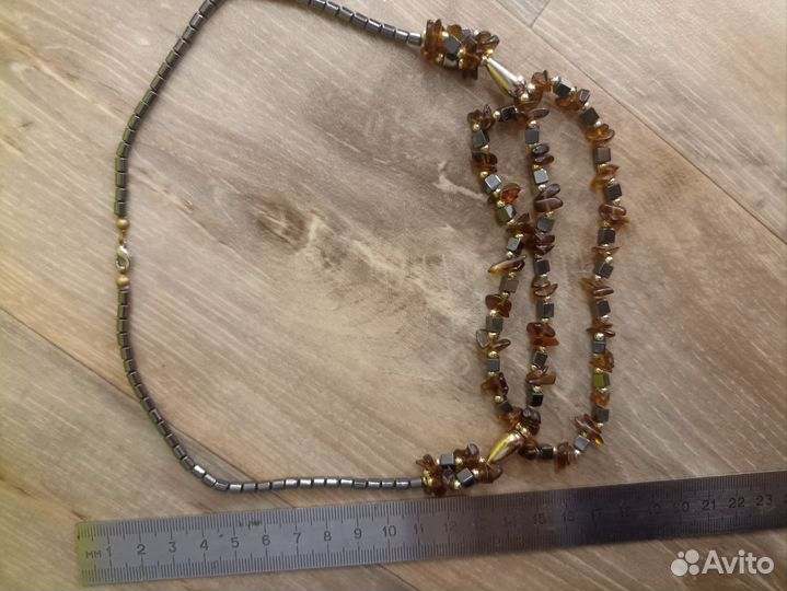 Винтажное ожерелье времён СССР