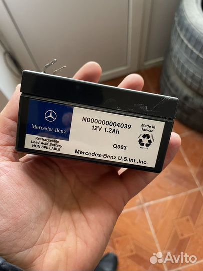 Аккумулятор дополнительный mercedes