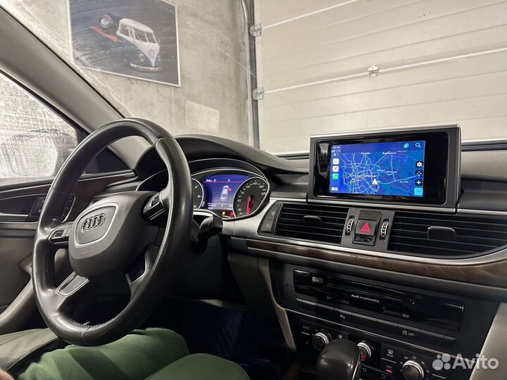 Беспородной CarPlay в Audi A6 C7