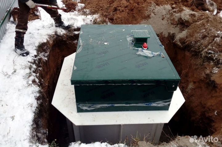 Септик Волгарь 5 - 2500 с установкой