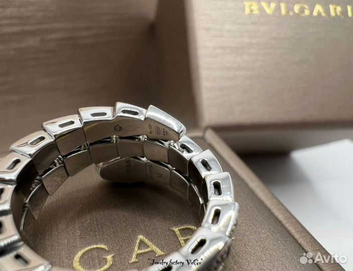 Кольцо Bvlgari serpenti 18 карат