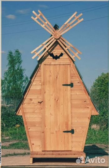 Дачный туалет деревянный тэо 391