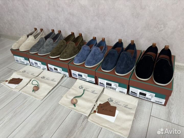 Лоферы мужские Loro Piana Venice Walk (6 цветов)