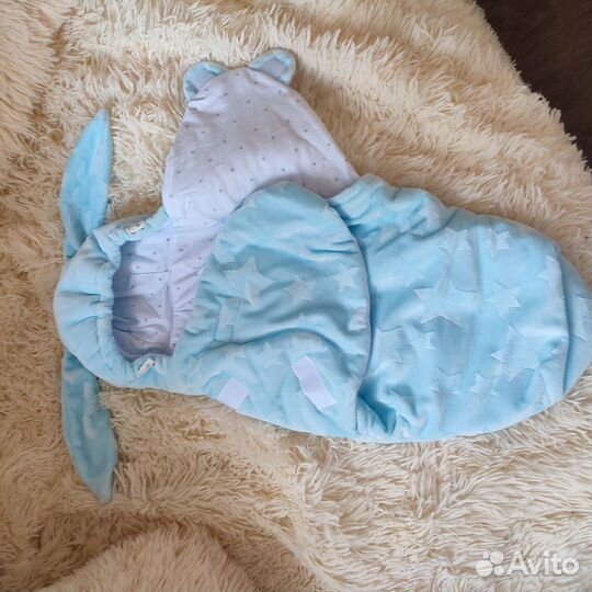 Конверт на выписку для мальчика осень