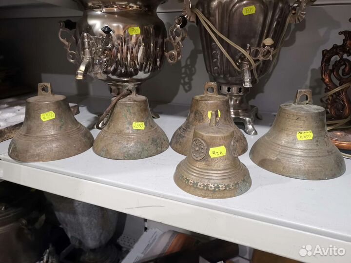 Старинные Колокола Большие Царизм Мастера Клейма