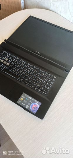 Msi katana 17 b12vek-482xru i7, 4050