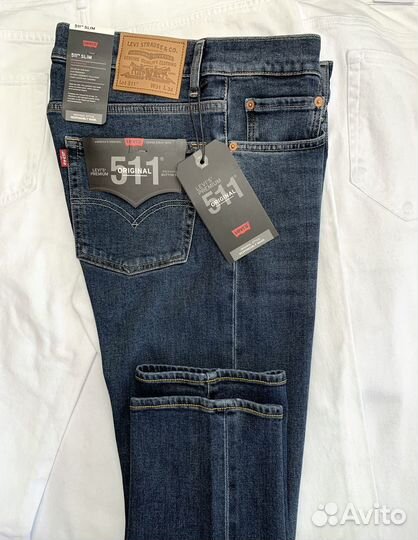 Джинсы Levi's 511 Premium Tim