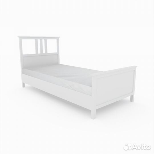 Хемнэс кровать одинарная 90х200 Ф-156.03 белая