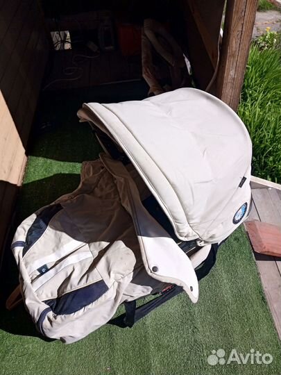 Люлька и прогулка для коляски Emaljunga