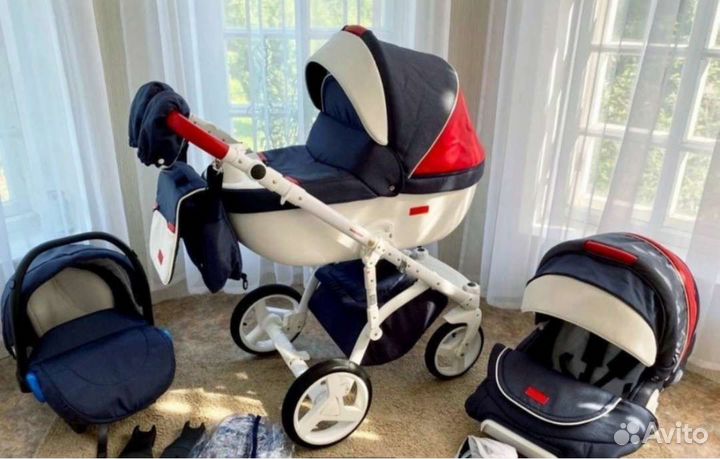 Коляска Adamex Massimo 3 в 1