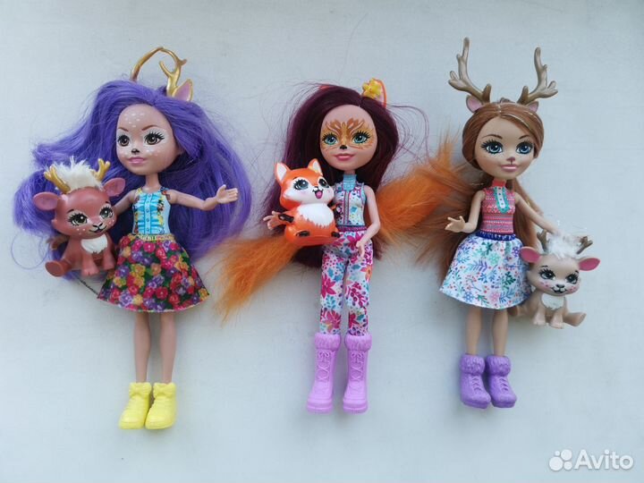 Enchantimals. Красивые куклы с питомцами