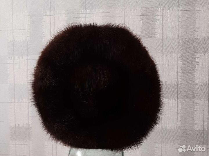 Шапка норковая женская