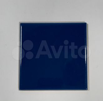 Керамическая плитка 10х10 синяя мелкоформатная