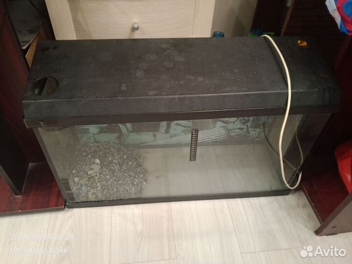 Аквариум 80л с крышкой