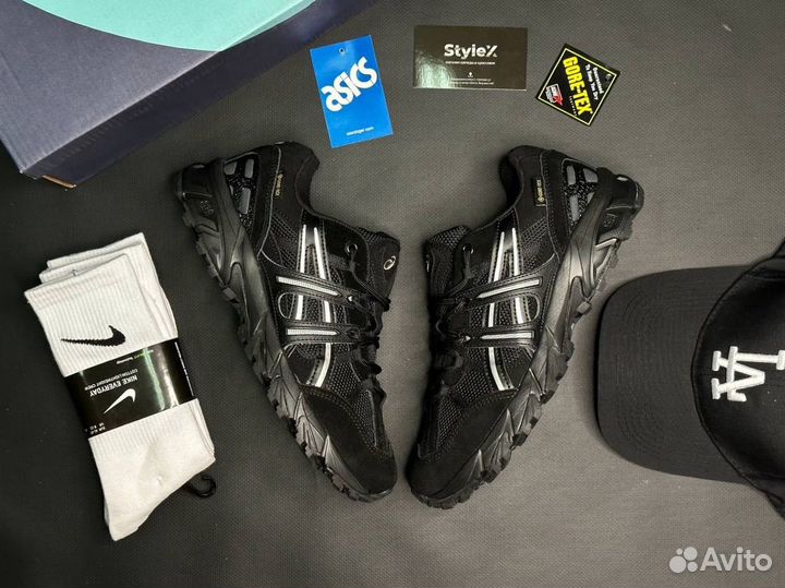 Кроссовки asics gore tex black