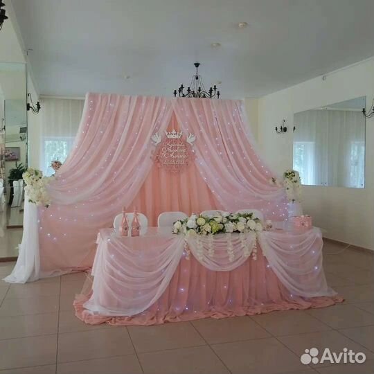 Оформление свадеб, фотозон