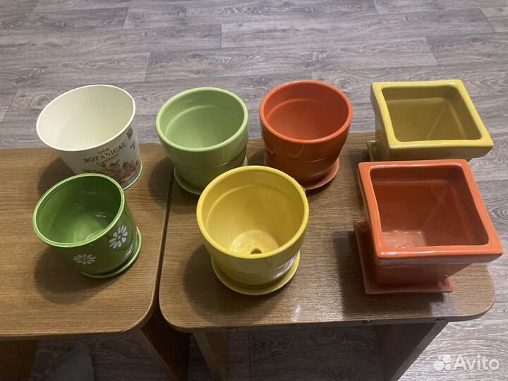 Горшок для цветов керамика