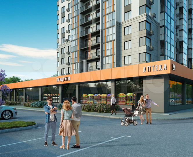 Первая линия - 129 м² (новый дом - ул. Измайлова)