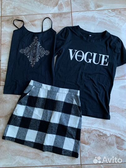 Одежда пакетом вещи женские весна демисезон 14 шт