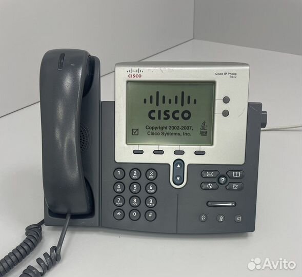 Ip телефон cisco IP Phone CP-7942-G