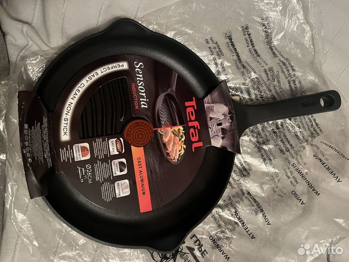 Сковорода Tefal 26см новая гриль