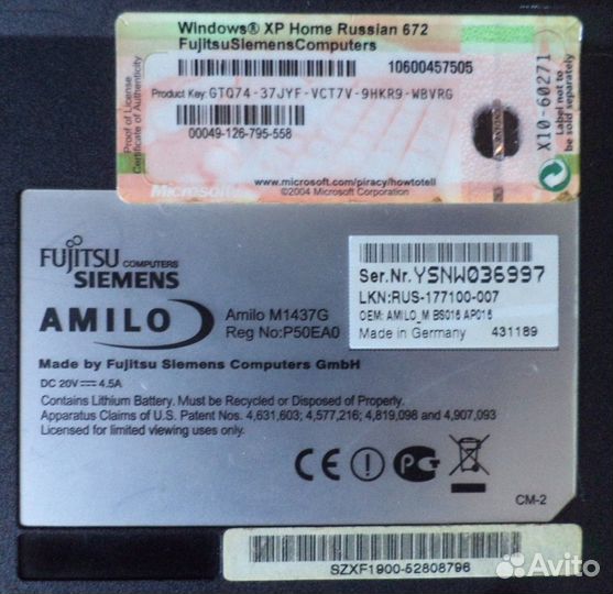 Fujitsu-Siemens amilo M-1437G