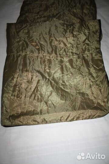 Армейский спальный мешок-одеяло защитного цвета