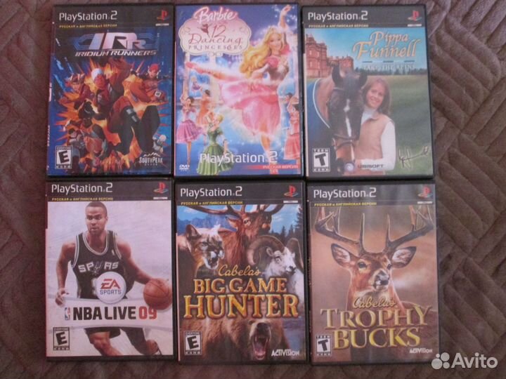 Игры для детей Sony Playstation 2 (новые)