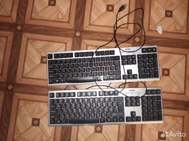 Клавиатура мембранная sven KB-S300 серая