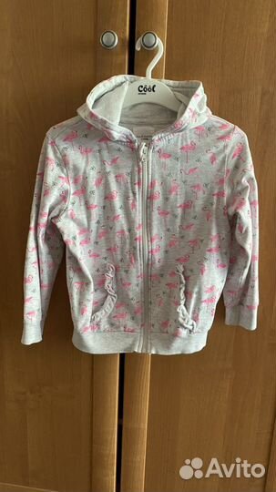 Толстовка на молнии с капюшоном