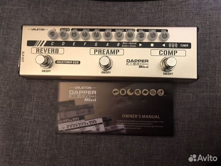 Гитарный процессор Valeton для акустической гитары