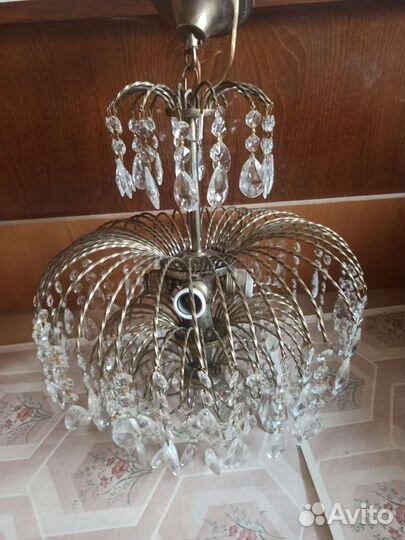 Люстра хрустальная