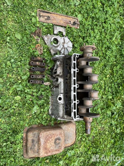 Блок двигателя змз Волга