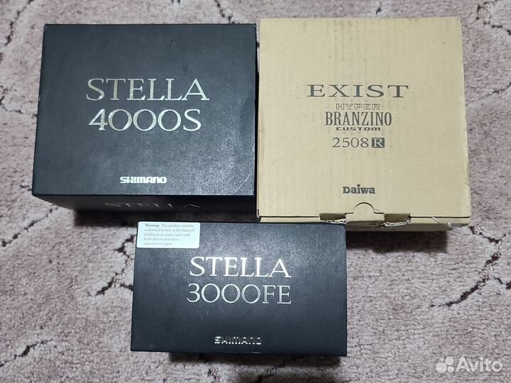 Новые shimano10 stella 4000S Daiwa Branzino 2508R