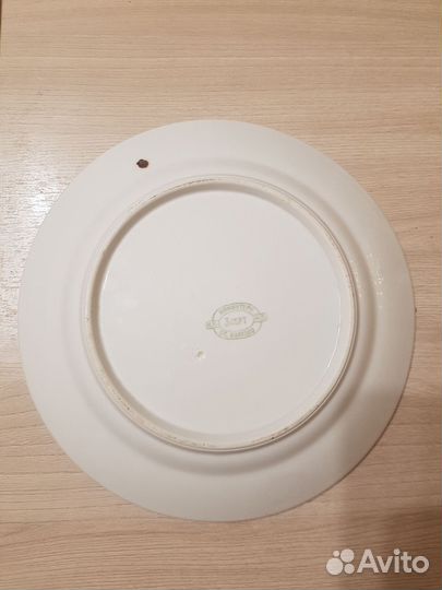 Старинная тарелка