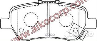 Колодки тормозные PF8506 aiko