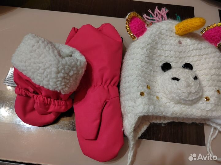 Зимняя шапка и краги Рейма