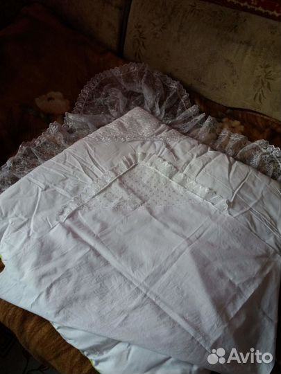 Конверт-одеяло на выписку зимний