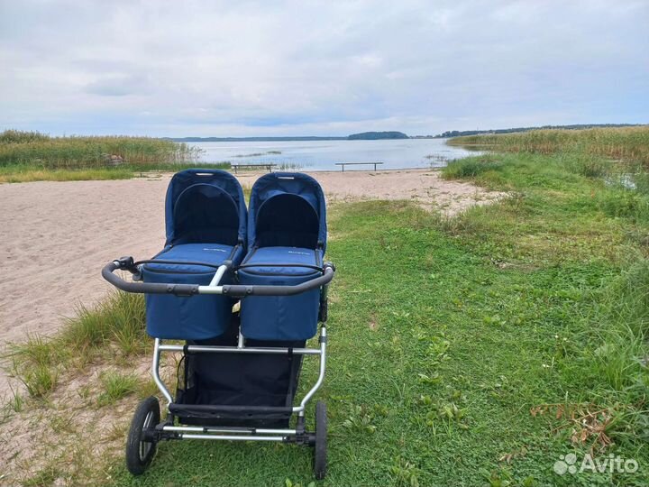 Bumbleride indie twin 3в1 коляска для двойни